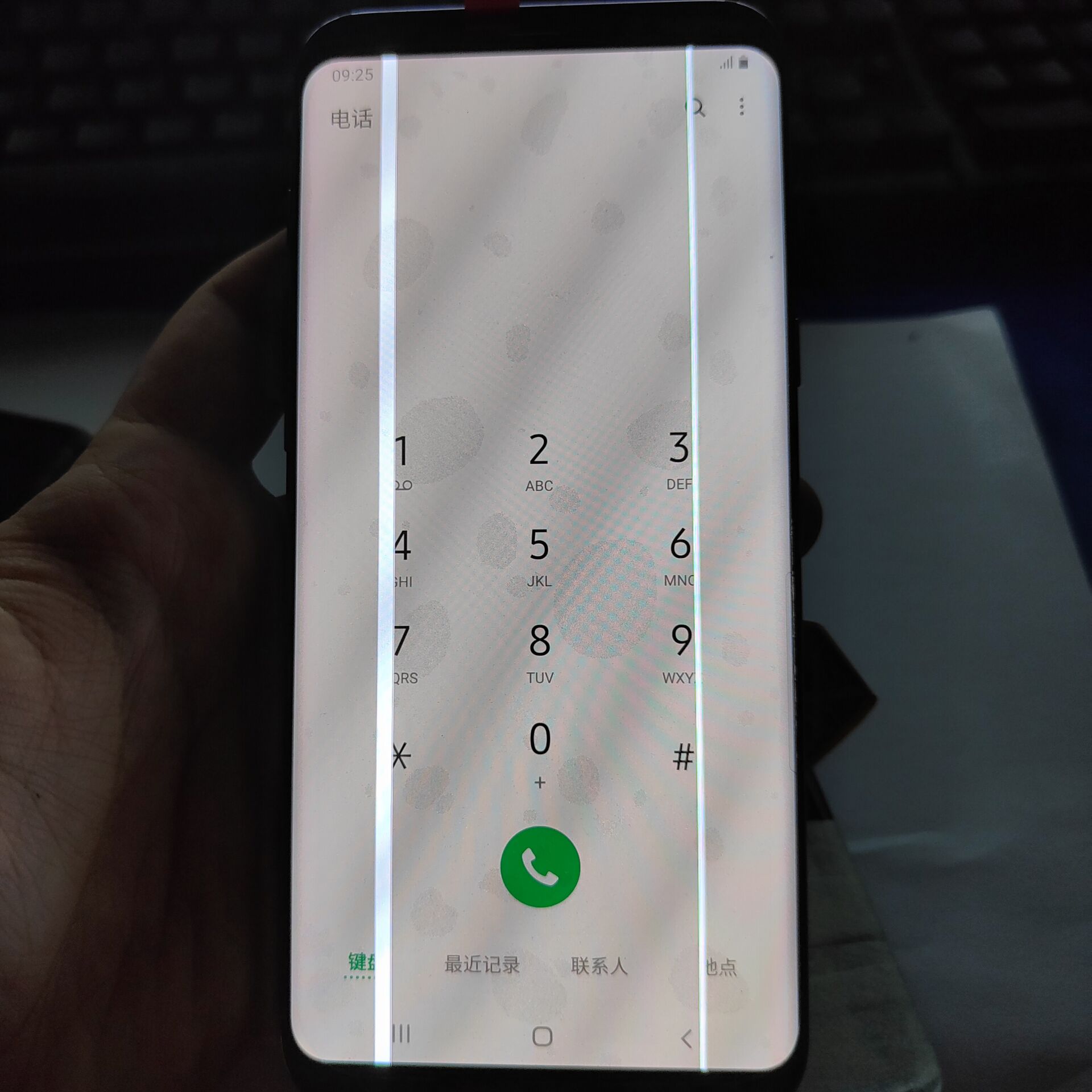 Bluesky original lcd with line for samsung galaxy s8+ s8 plus g955 g955f touch screen digitizer lcd display no frame