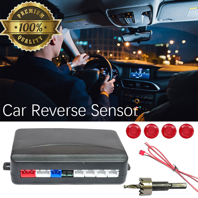 AUTODY Car Reverse Sensor Car Auto Ultrasonic Parking Radar with LCD