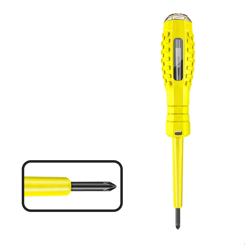 Voltage Tester Pen Magnetic Slotted/Cross Screwdriver Neon Indicator Test Pencil Non-contact Induction Electrician Test Pen Detector