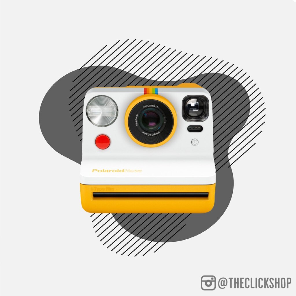 Polaroid Now i-Type Instant Camera Yellow Lazada