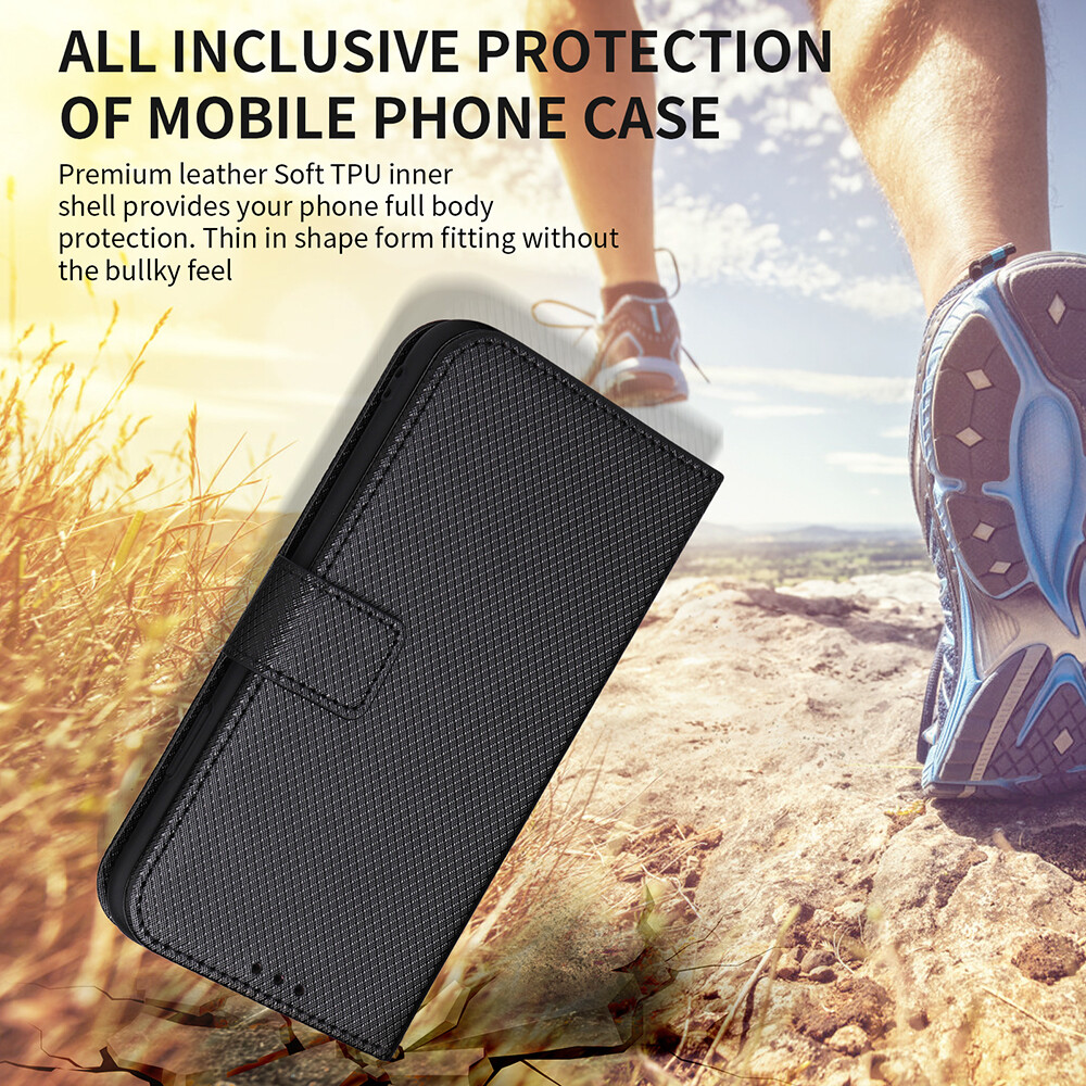 iPhone 8 Case PU Leather Wallet Flip Phone Case iPhone8 Back Cover Casing