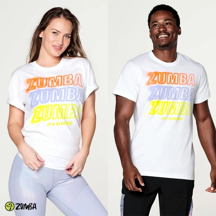 New arrived Zumba fresh Unisex Tee zumba Wear Z3t000046