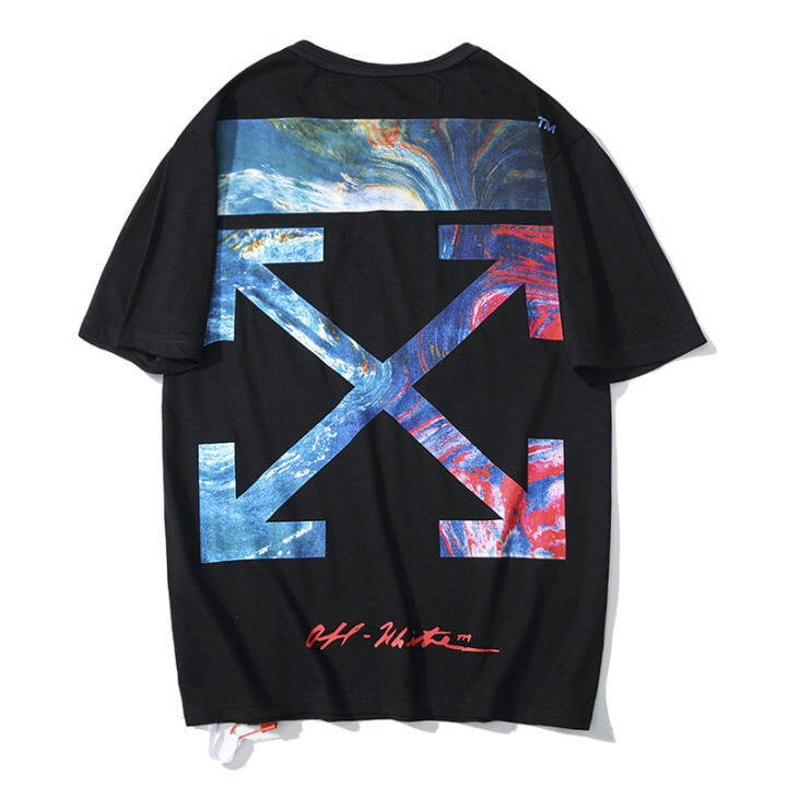 off white gradient arrow short sleeve t shirt