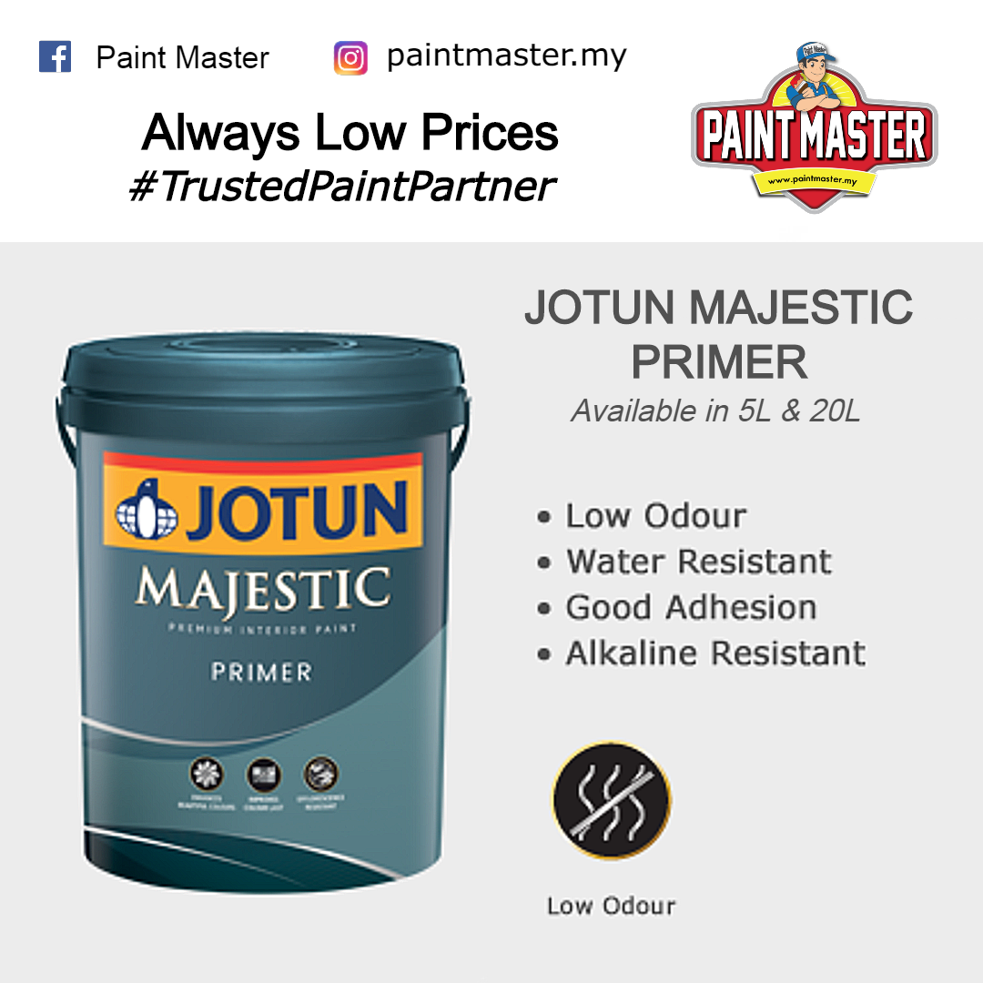 20L JOTUN MAJESTIC PRIMER for interior wall Lazada