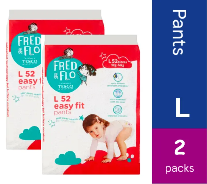 tesco diapers pants