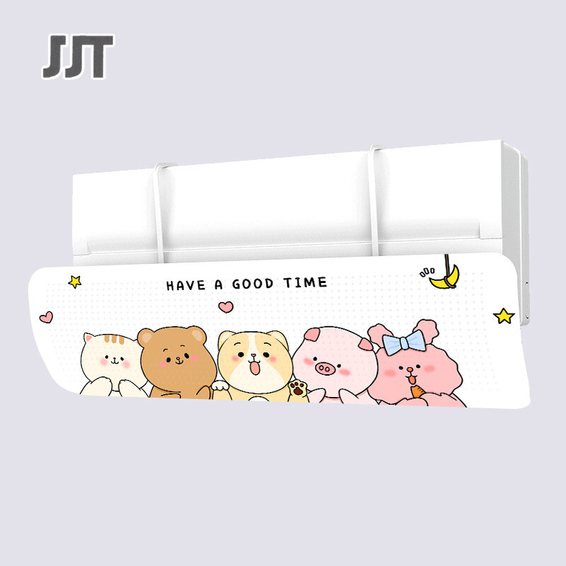 JJT [Miễn Phí Vận Chuyển]tấm chắn điều hòa nắp máy điều hòa tấm chắn gió tấm chắn gió tấm chắn gió điều hòa ngăn gió thổi trực tiếp Tấm airboard điều chỉnh hướng thoát khí. Điều chỉnh mức độ và điều chỉnh điều hòa. Thiết bị điều chỉnh hướng gió