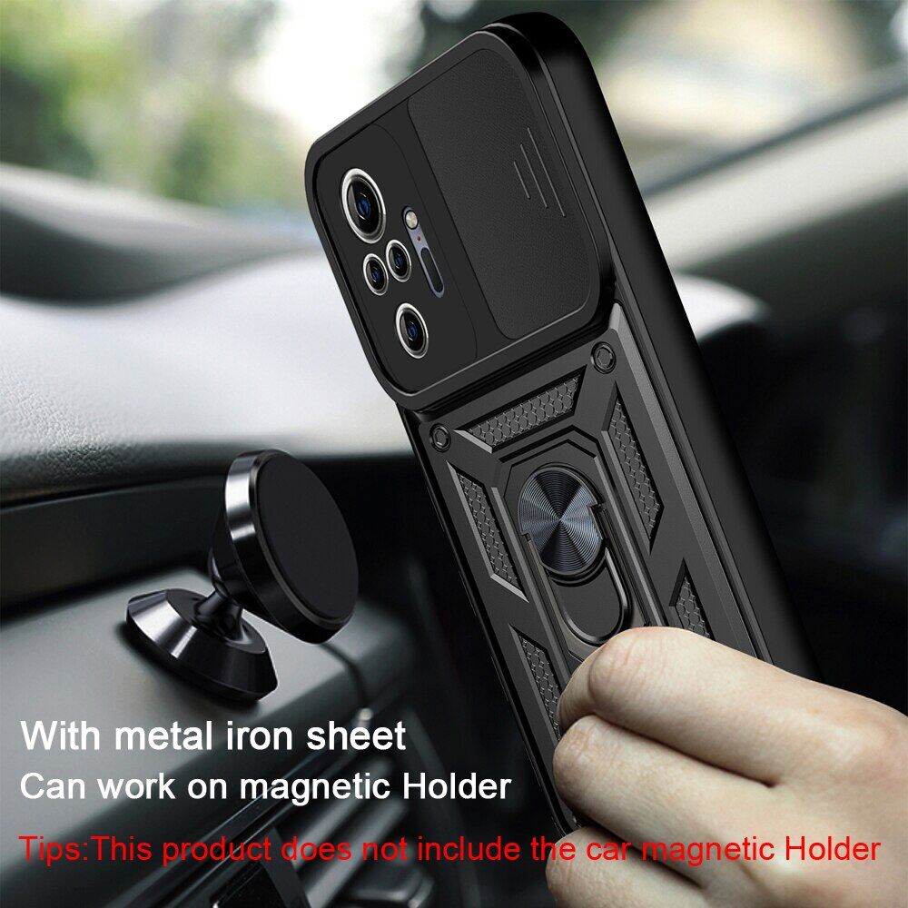 Ốp Có Vòng Chống Sốc KEYSION Ốp Bảo Vệ Camera Kéo Đẩy Cho Redmi 9 Power Redmi Note 10 Pro Max K40 Pro, Dành Cho POCO X3 Pro X3 NFC F3 M3 Pro 5G