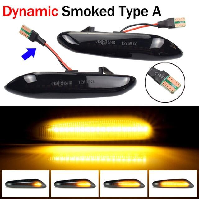 E46 E82 E87 E60 E93 E92 E91 E90 BMW For Accessories Lamp Light Signal Turn Marker Side Blinker Car Dynamic LED