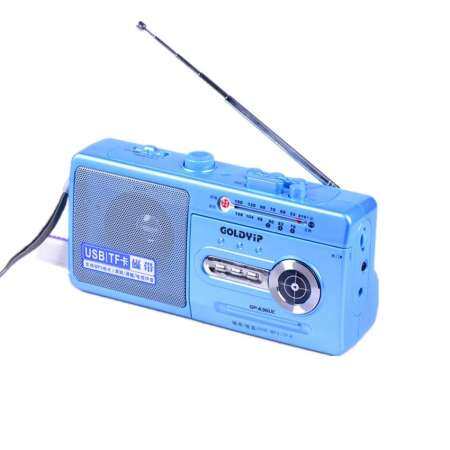 เทป CASSETTE แบบพกพาเครื่องเล่นเครื่องบันทึก AM/FM วิทยุสนับสนุนดิสก์ USB TF Card