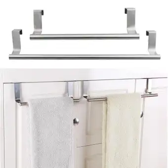 Bathroom Door Kitchen Towel Over Holder Drawer Hook Storage Scarf