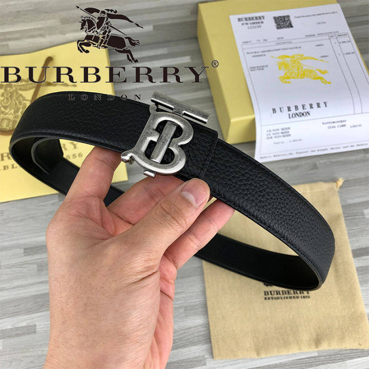 authentic burberry belt