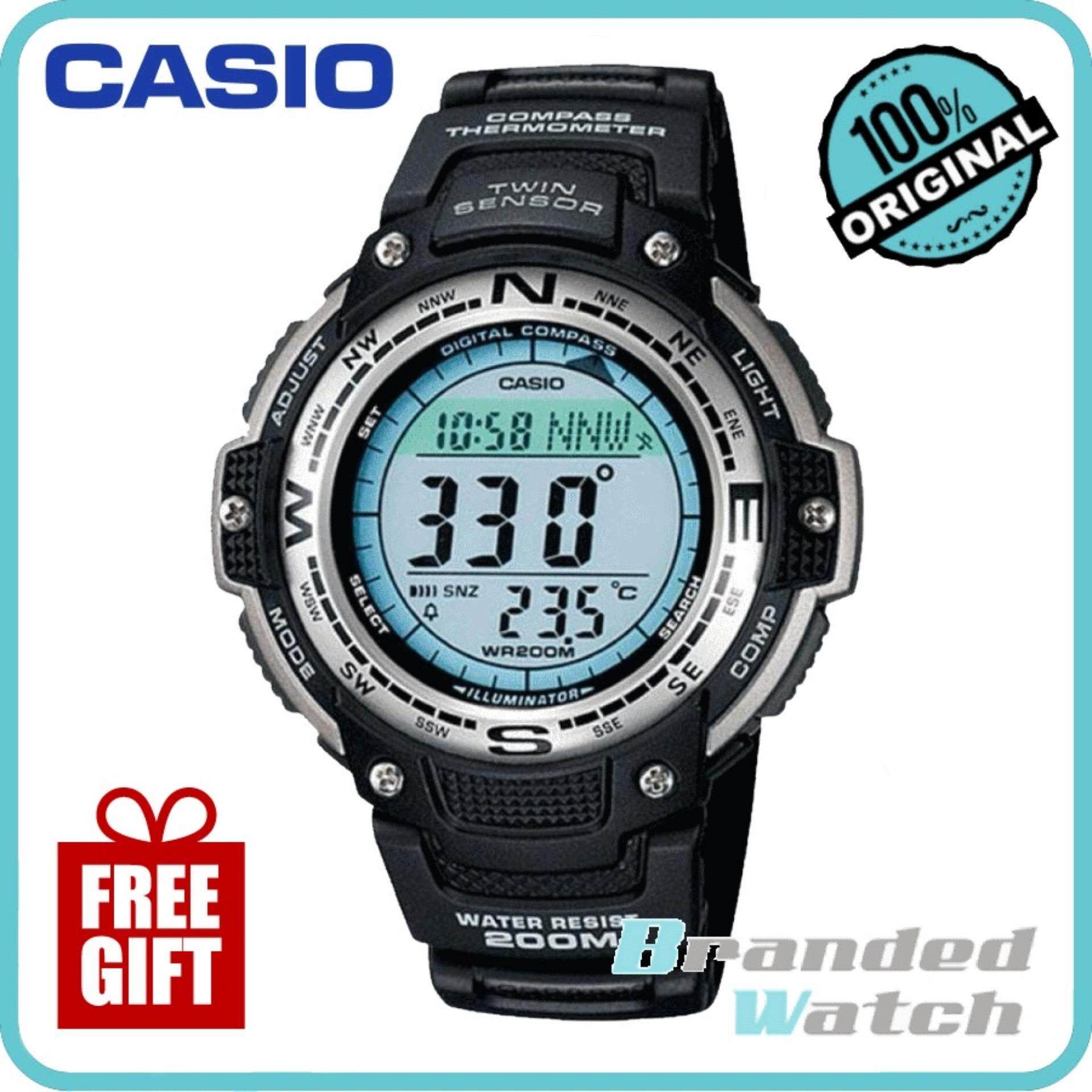 Casio SGW 100 1VDF Original Men s Outgear Twin Sensor Compass Thermometer Digital Resin Watch SGW 100 1 SGW 100 1V Lazada