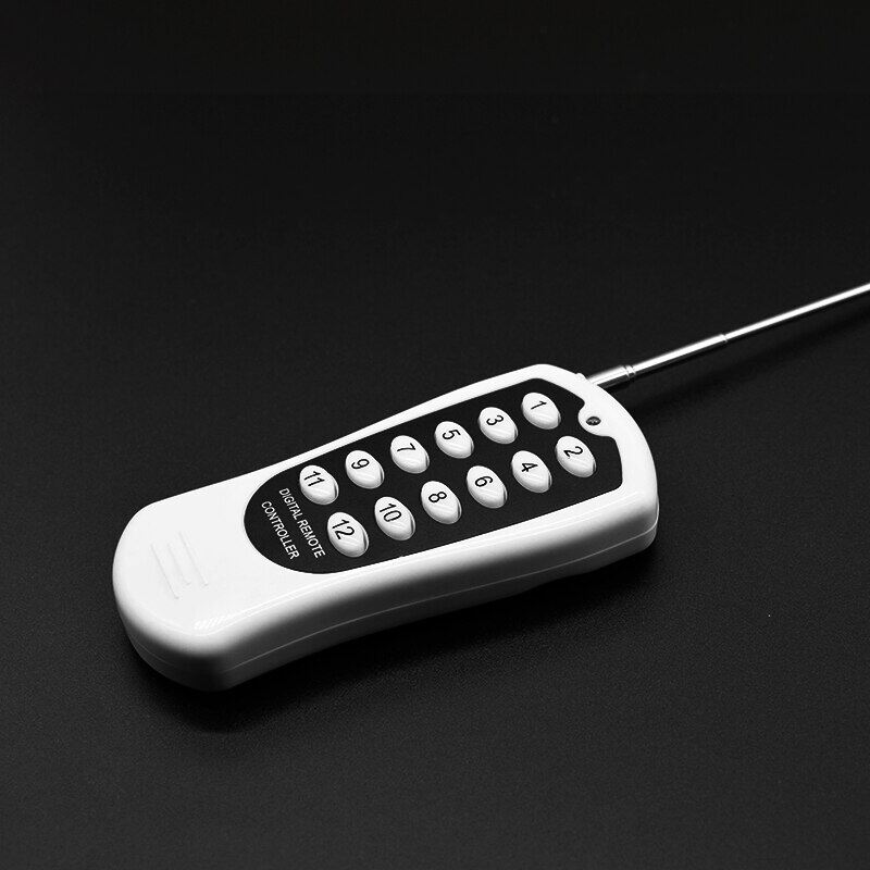DC 12V 12 Channel Relay Module Wireless RF Remote Control Switch + Board 433MHz