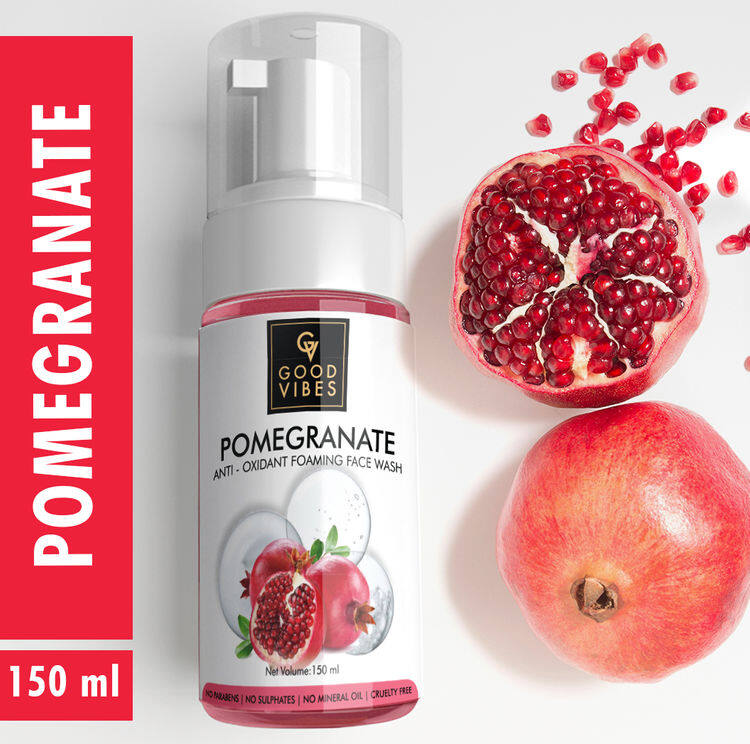 pomegranate face wash