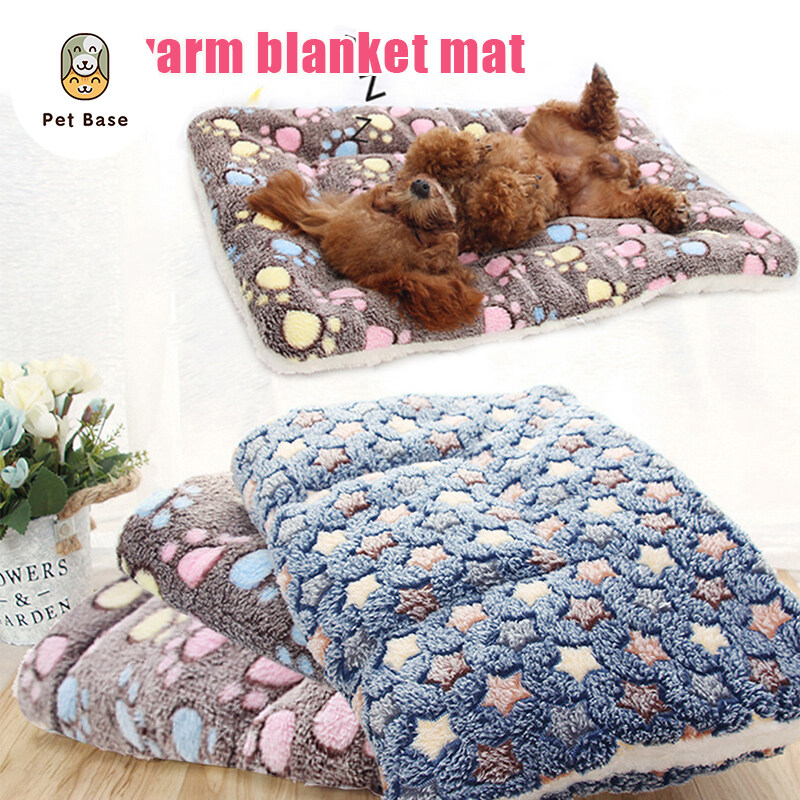 Vật Nuôi Chăn, Giường Con Chó Mèo Mat, Giường Ngủ Ấm Áp Dày Dặn Mùa Đông Bằng Vải Flannel Mềm Cho Chó Mèo