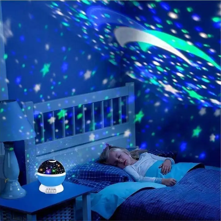 rotating star night light