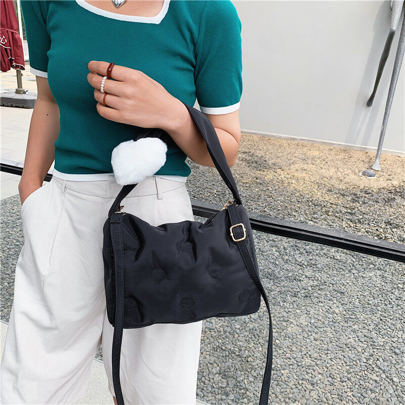 C&K Fashion popular niche box bag Korean version of the hand crossbody bag