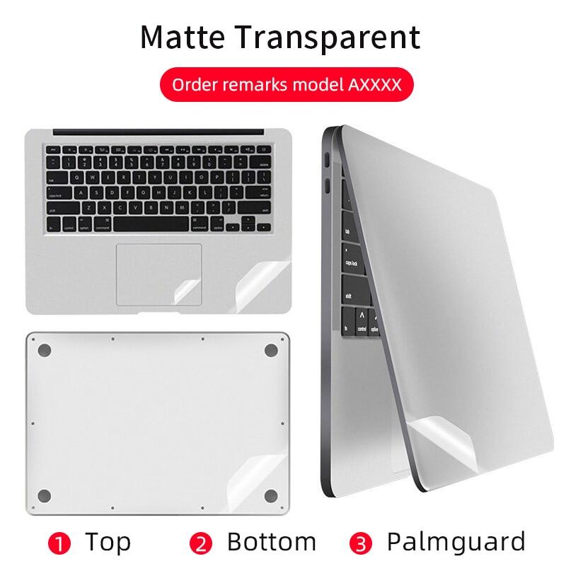 Laptop sticker skin MacBook Air 13.3 A2179/A2337 2020 for MacBook pro13 /16 A2141 inch Include（ Top + Bottom +Palm Rest ）sticker