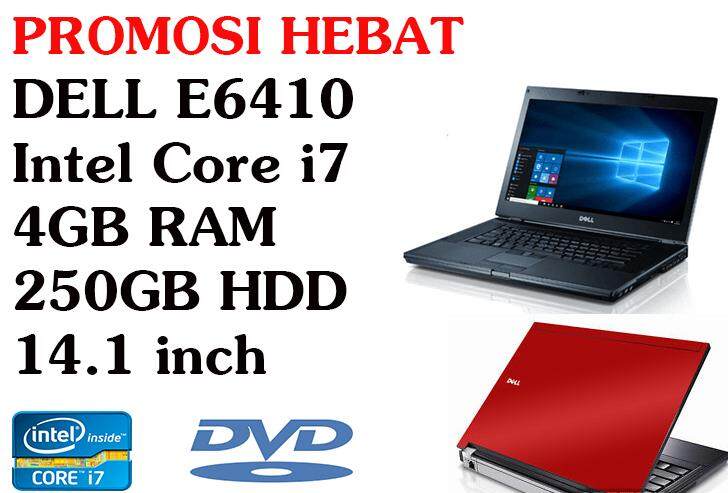 STUDENTS OFFER!!! DELL LATITUDE E6410 Core I7 4GB RAM 250GB HDD 14.1INCH Malaysia