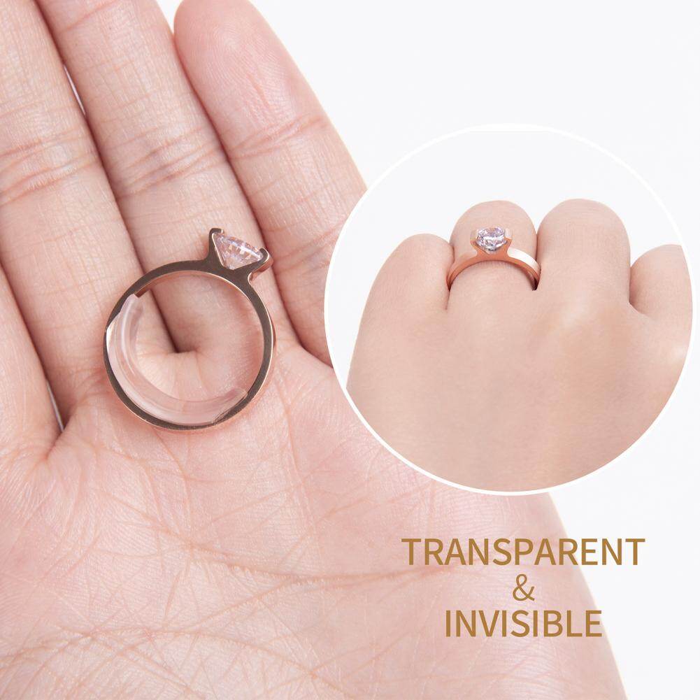 【PrettySet】 Vòng Đệm Điều Chỉnh Kích Cỡ Vô Hình Bằng Silicon 6 Kích Cỡ Vòng Đệm Thay Đổi Lò Xo Phù Hợp Với Mọi Loại Vòng