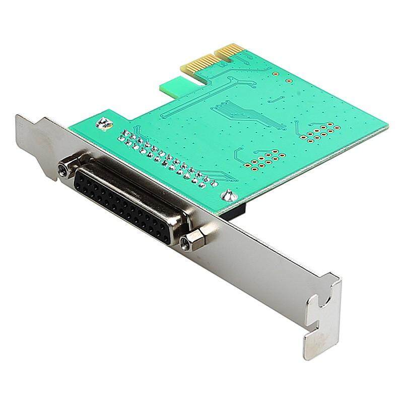 Printer DB25 Parallel Port LPT to PCIE PCI Express Card Adapter