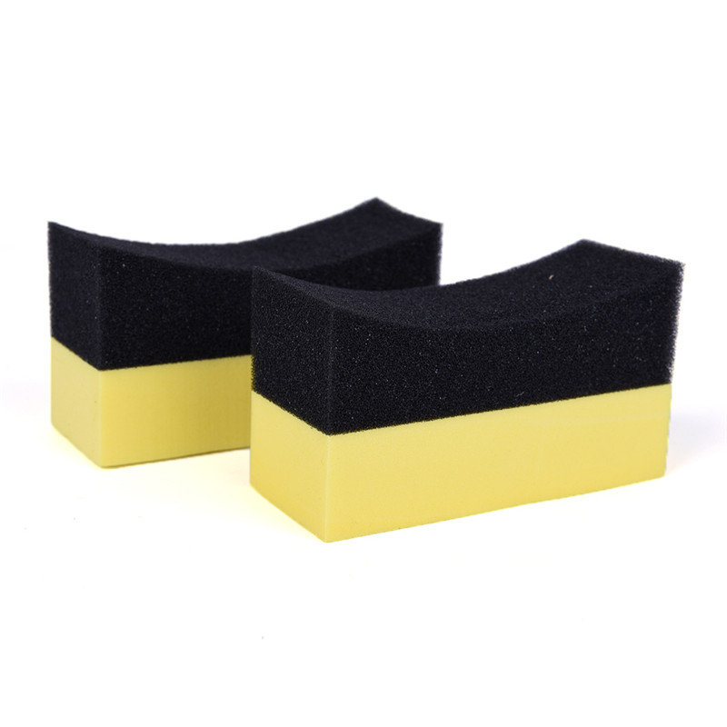 Ministar Auto Wheels Brush Sponge Tools Applicator Special For Tire Hub Cleaning