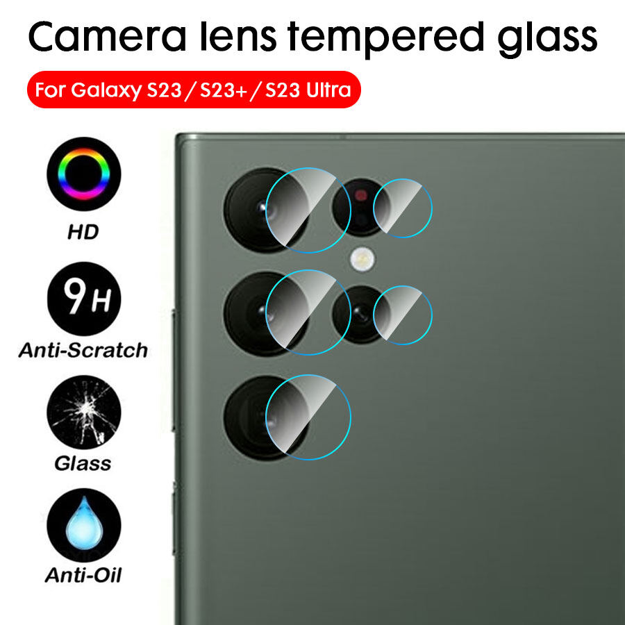Samsung Galaxy S23 Ultra Back Camera Lens Tempered Glass Screen Protector