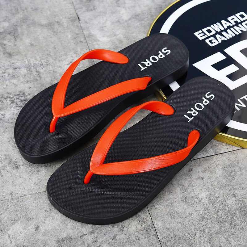 VASIBAEN Shoes New clip-on flip-flops men's outdoor fashion trend personality casual slippers