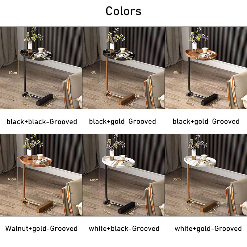 Deelix Small side several bedside small table sofa small coffee table can move small apartment coffee table Nordic style drinking tea small side table
