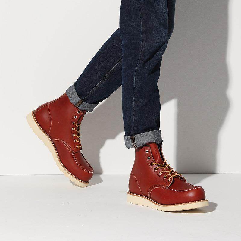 Original Red wing Redwing Shoes 8131 Oro Russet Oro Russet Leather