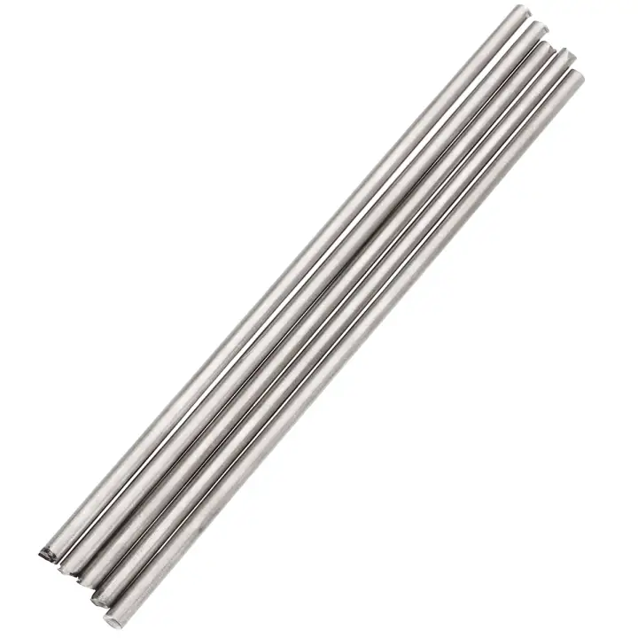 5pcs Round Titanium Ti Bar Grade 5 GR5 Metal Rod Diameter 4mm Length 250mm Fo…
