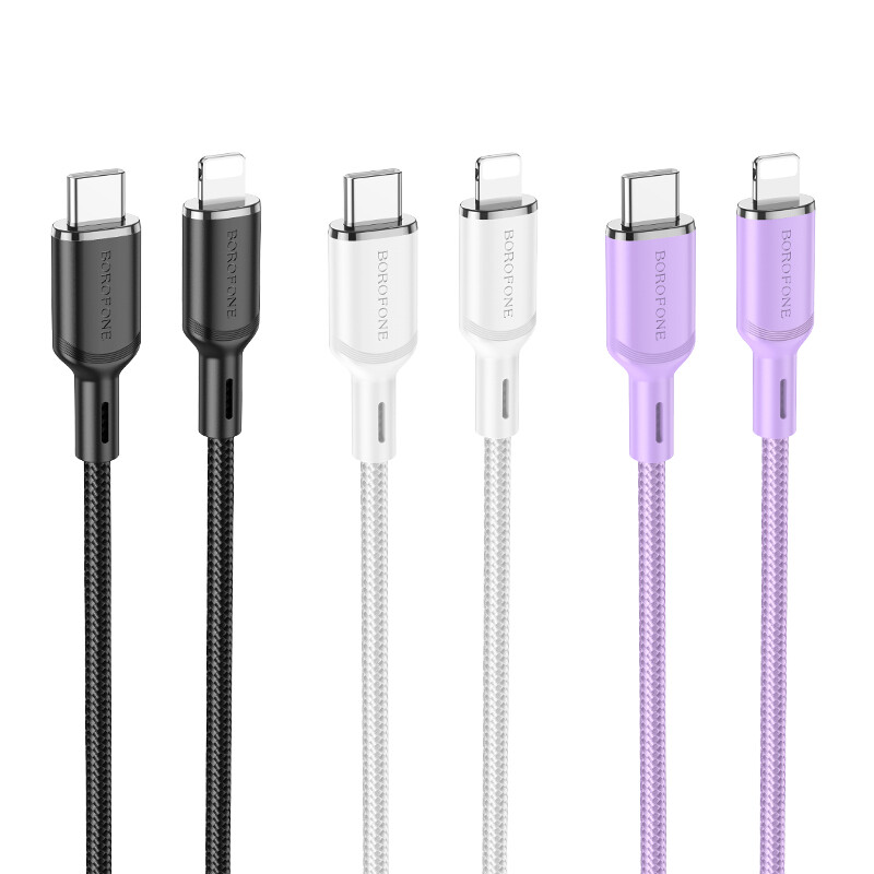 BOROFONE Cáp Dữ Liệu Sạc Nhanh PD20W BX90 Cáp Type-C Sang Lightning 3A Cho iPhone 14 13 12 Pro Pro 12 Mini Xs Max XR 8 Cáp USB C