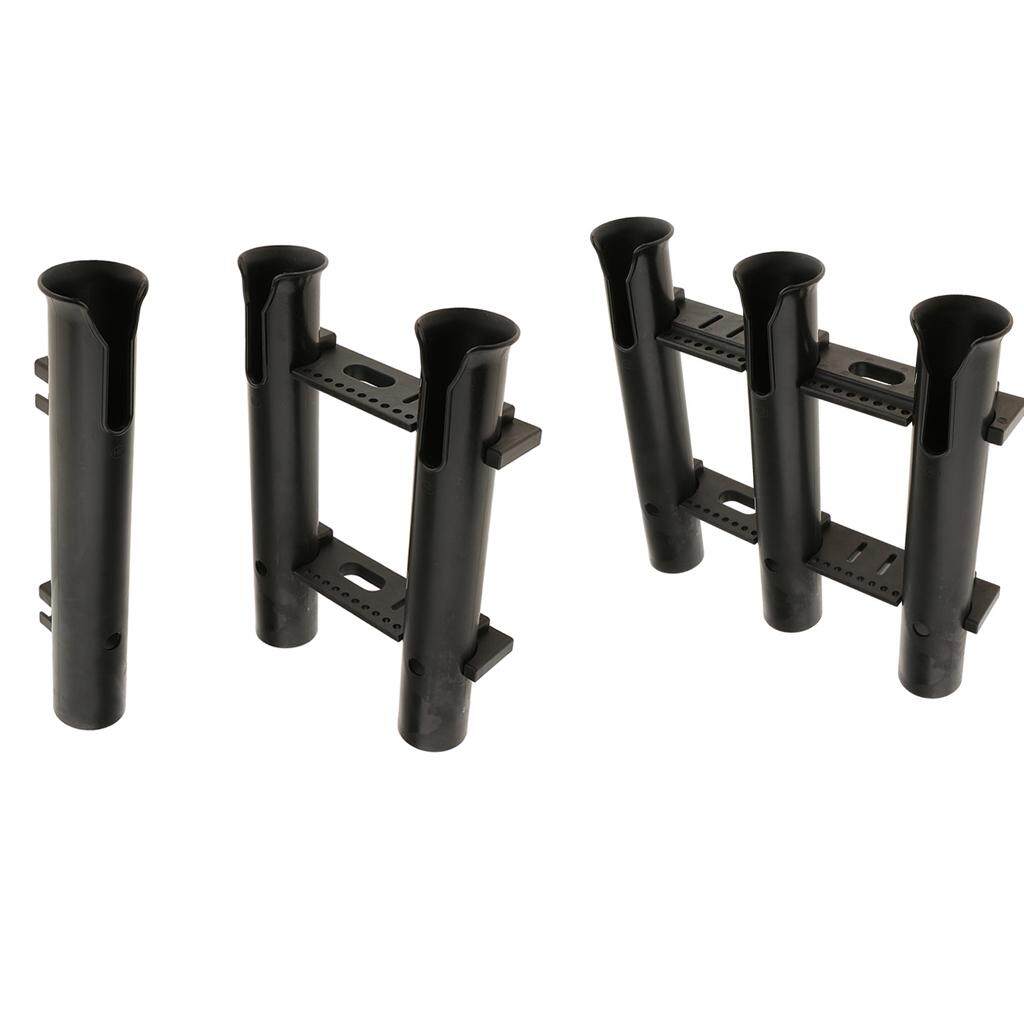 Dovewill 1, 2, 3 Tubes Rack Boat Rod Holder for Tournament Fishing, Rod