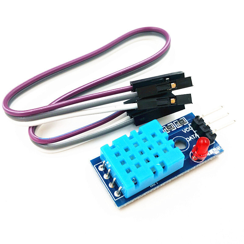 Temperature and Relative Humidity Sensor DHT11 Module with Cable