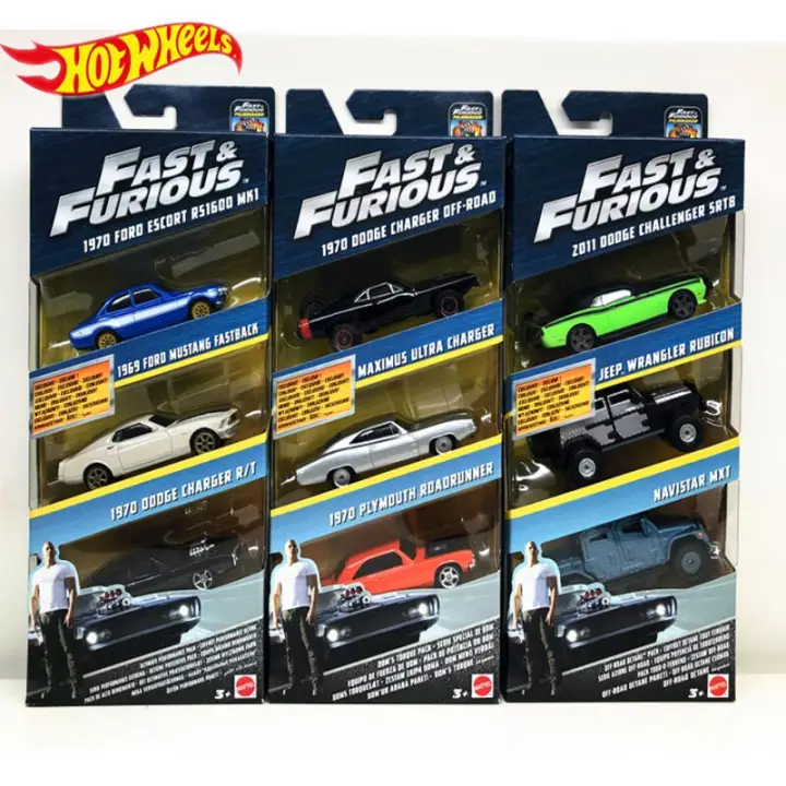 hot wheels fast and furious box set