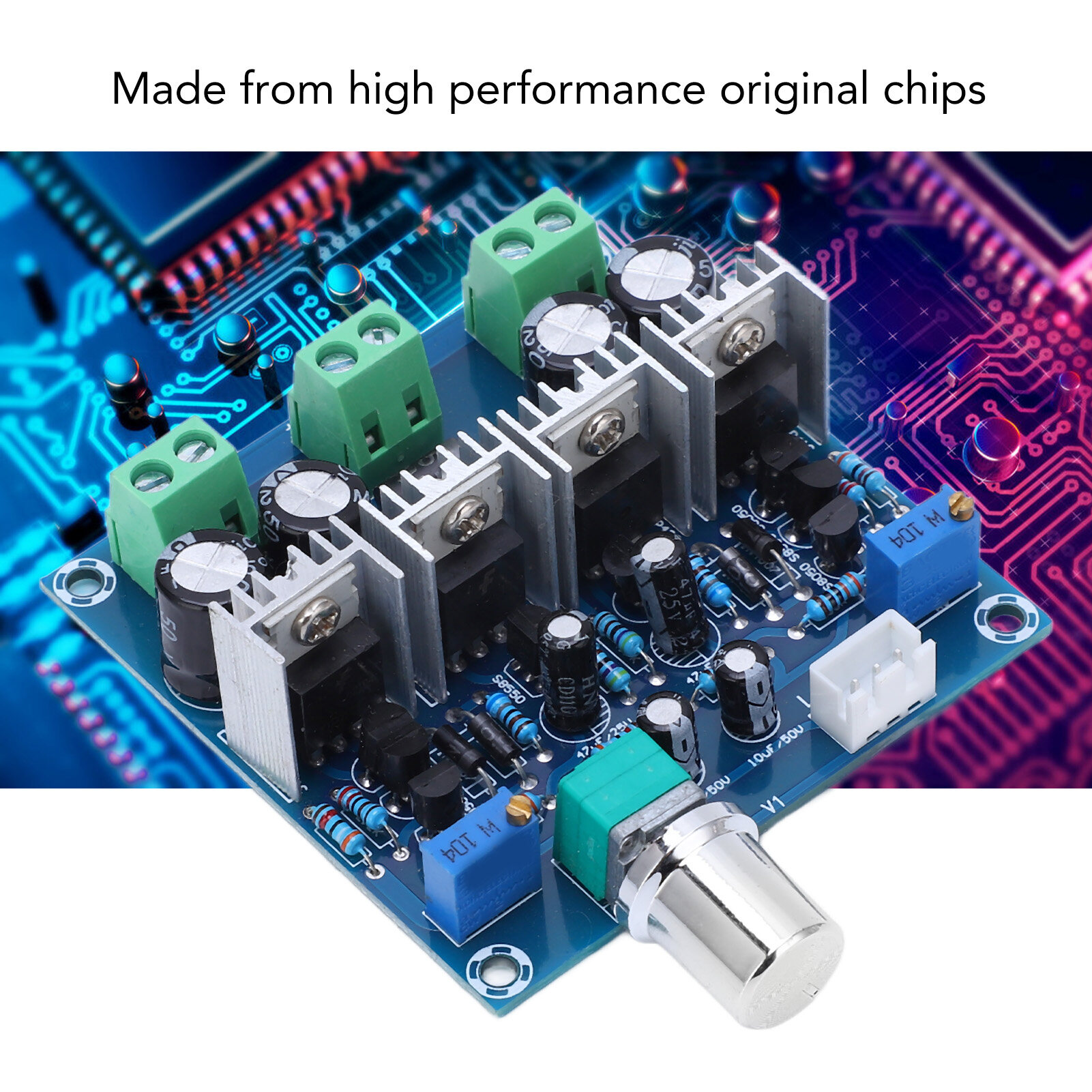 Circuit Power Amplifier Board, Professional Chips Audio Amplifier