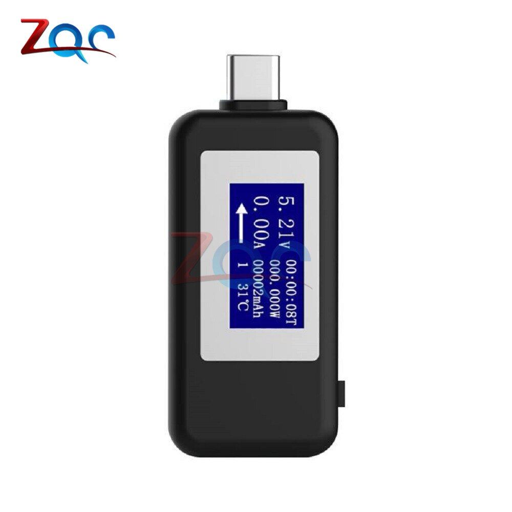 Type-C USB tester DC Digital Voltmeter USB-C Voltage Current Meter Ammeter Detector Type C Charger Indicator USB C