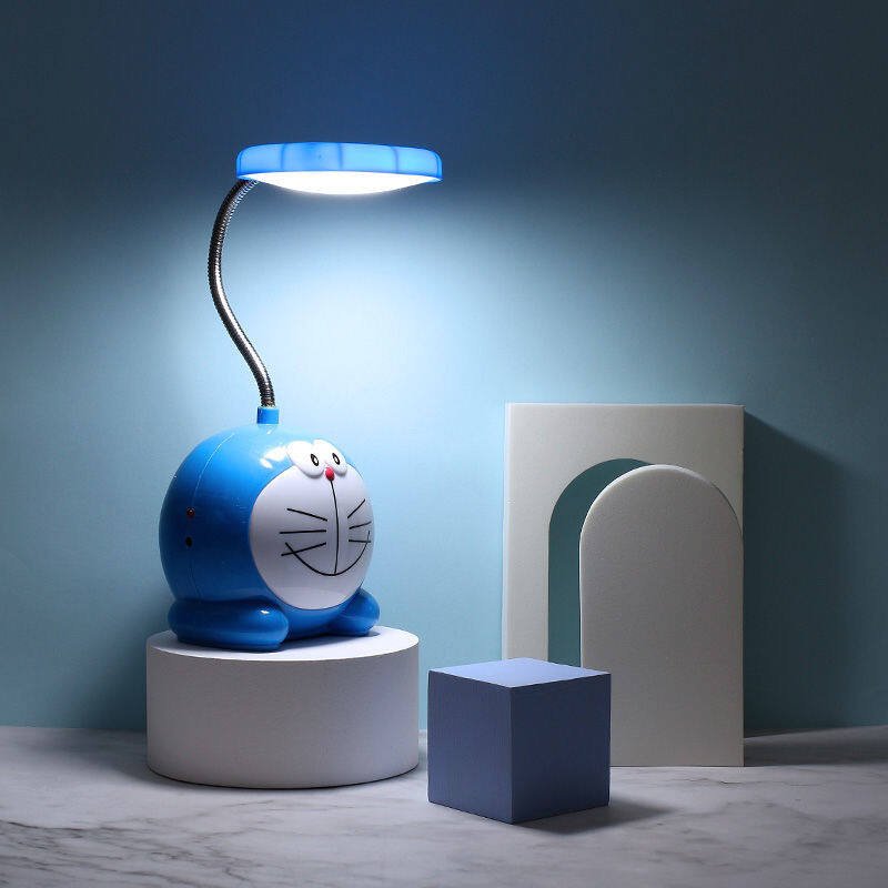 Led Sáng Tạo Đèn Bàn Bảo Vệ Mắt Có Thể Sạc Qua USB Bàn Học Ký Túc Xá Sinh Viên Trẻ Em Đọc Sách Cạnh Giường Đèn Ban Đêm