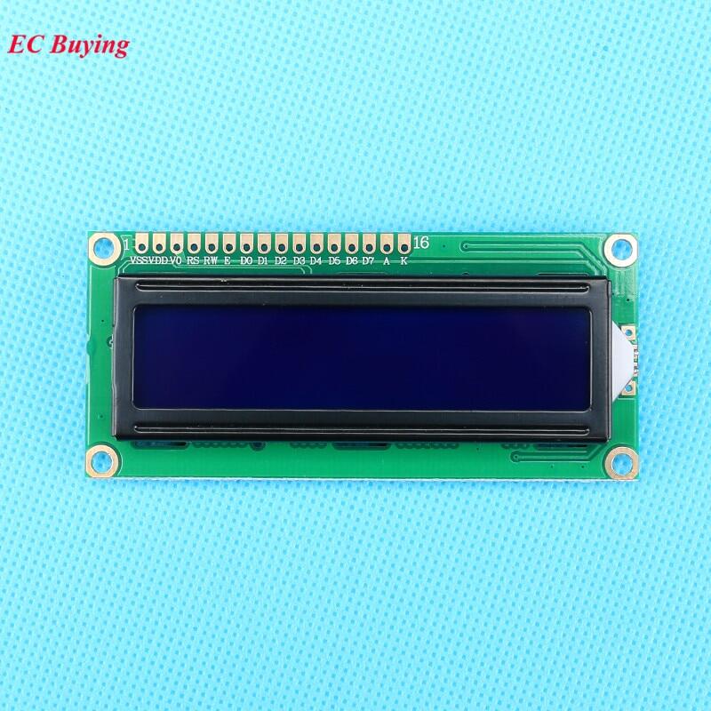 1602 lcd display module 5v lcd display blue screen universal lcd controller white character backlight 16*2