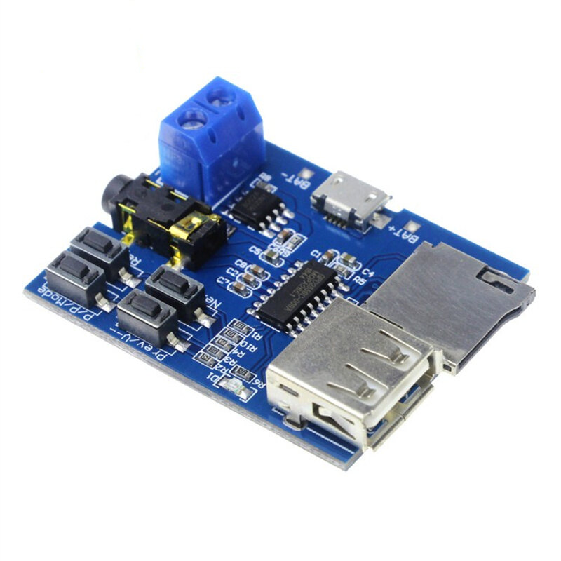 Bảng Giải Mã Mp3 Không Phá Hủy Bộ Khuếch Đại Tích Hợp Mô-đun Mp3 Bộ Giải Mã Thẻ TF Đĩa U