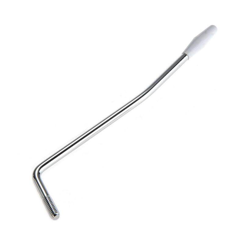 5mm Electric Guitar Thread Single Tremolo Arm Crank Handle with 3 Tip Caps for Single Tremolo System Silver Malaysia