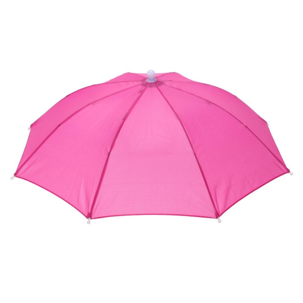 Head Umbrella Anti-Rain Fishing Anti-Sun Umbrella Hat Adults Supplies