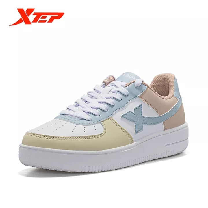 Xtep W Giày trượt ván Nữ Giày Phù Hợp thoáng khí thường ngày thời trang Air Force 881218319851