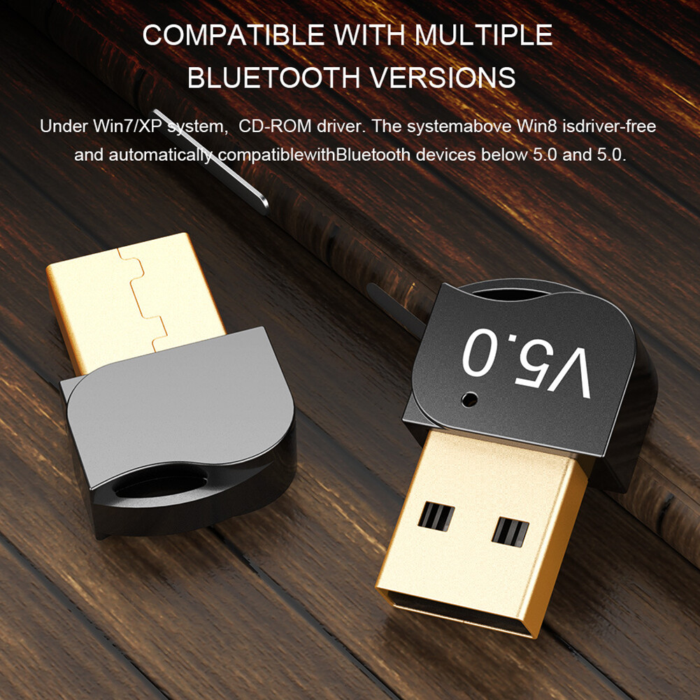 Bộ Chuyển Đổi USB Bluetooth, Bộ Thu Dongle Bluetooth 5.0 Cho Windows 10 8 Chiếc
