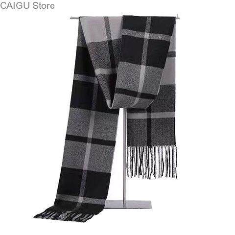 CAIGU Store Khăn Quàng Cổ Nam Khăn Quàng Cổ Cao Cấp Trung Niên Và Cao Tuổi Ấm Áp Thời Trang...