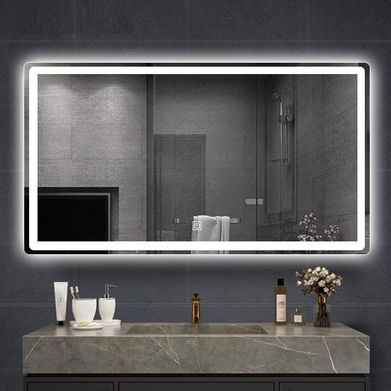 ITALY BRAND LED Mirror Wall Mirror Vanity Mirror Bathroom Lampu Cermin
