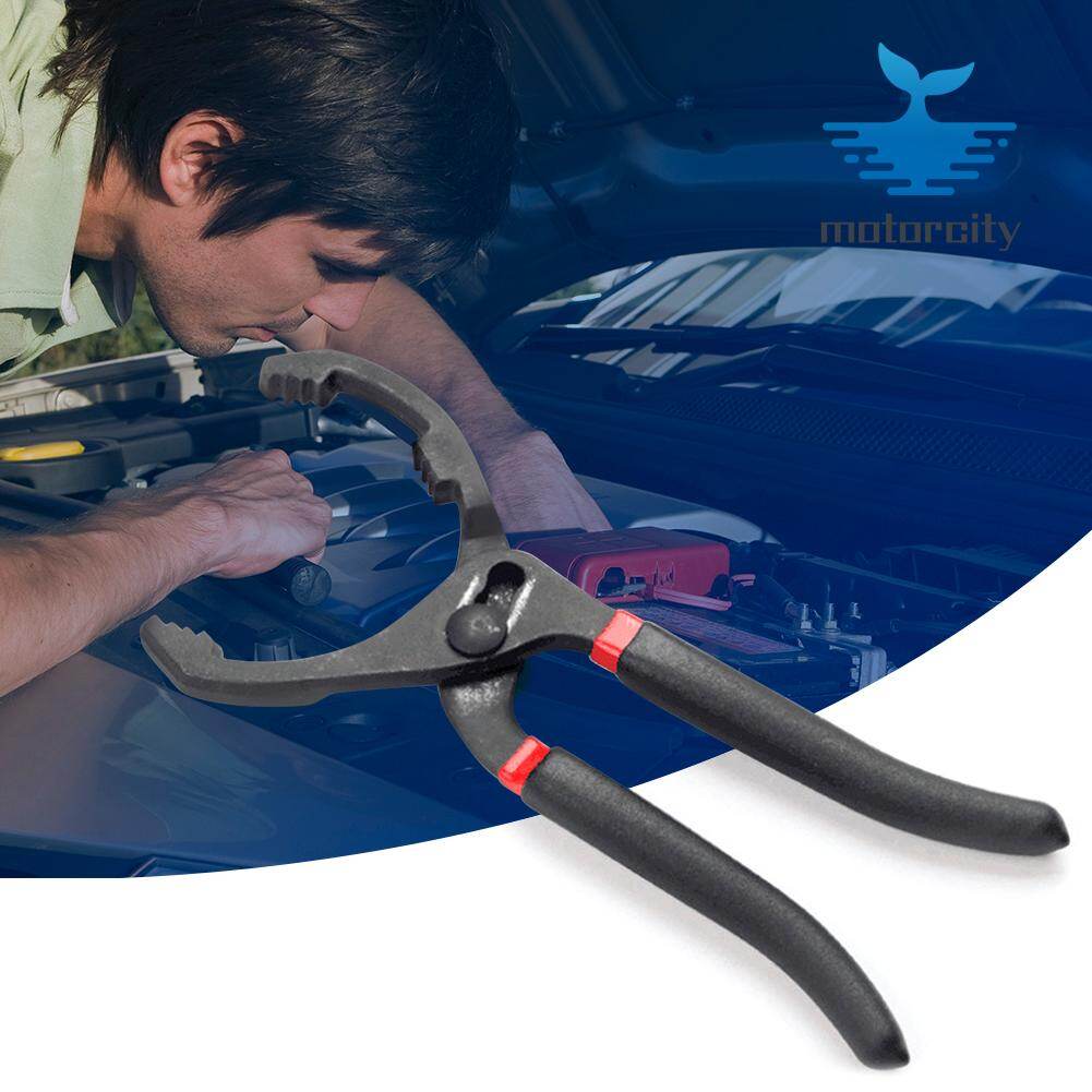 10/12 inch Oil Filter Pliers Adjustable Oil Filter Remover Hand Removal Tool Car Vehicle Accessaries
