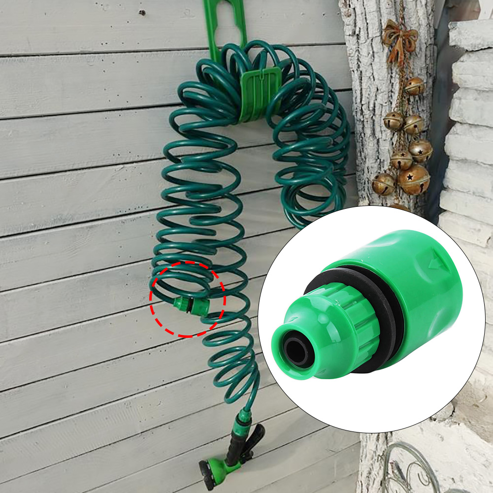 10 PCS Quick connector plastic garden irrigation accessory 3/8 water hose tap connector Quick connection