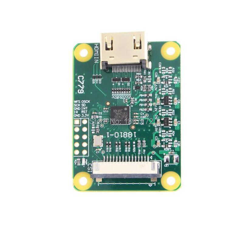 1 Bo Mạch HDMI Sang CSI-2 Của Máy Ảnh Raspberry Pi, Đầu Vào HDMI Hỗ Trợ Lên Đến 1080P25fps