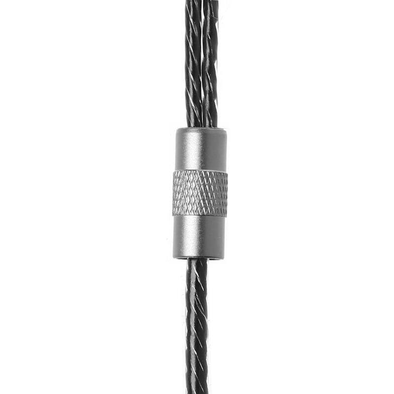 3.5mm Jack DIY Replacement Headphone Audio Cable Maintenance Wire With MIC 1.25m